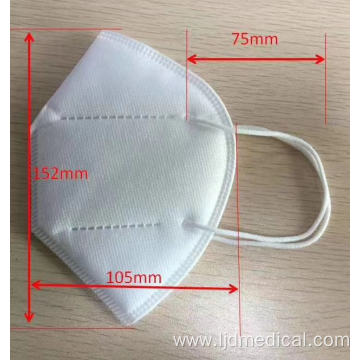 KN95 non-woven surgical face mask with ear loop